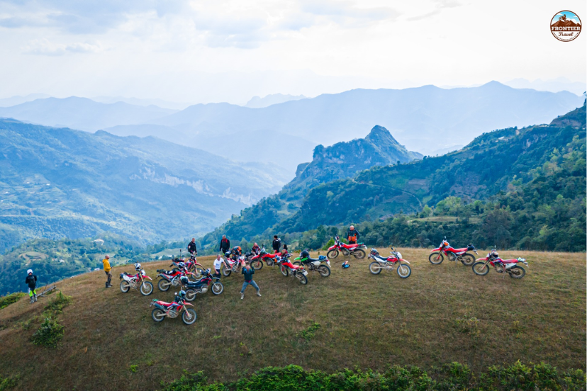 Important safety notes for big bike riders on North Vietnam mountain routes, including skills, licensing, and preparation.